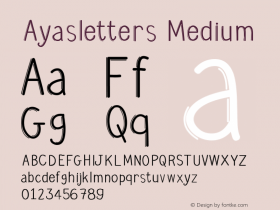 Ayasletters