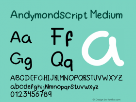 Andymondscript