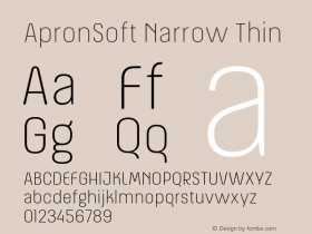 ApronSoft Narrow