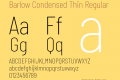 Barlow Condensed Thin