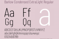 Barlow Condensed ExtraLight