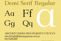 Demi Serif