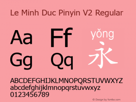 Le Minh Duc Pinyin V2