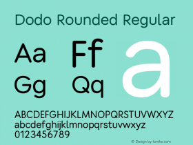 Dodo Rounded