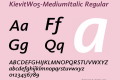 KievitW05-MediumItalic