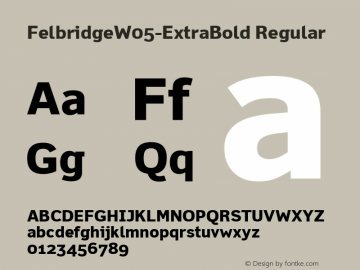 FelbridgeW05-ExtraBold