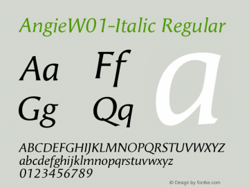 AngieW01-Italic