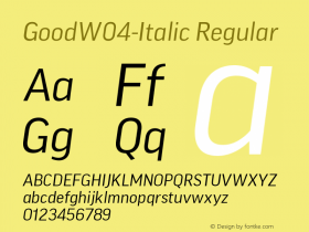 GoodW04-Italic