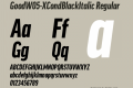 GoodW05-XCondBlackItalic