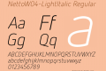 NettoW04-LightItalic