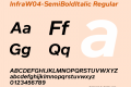 InfraW04-SemiBoldItalic