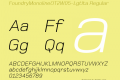 FoundryMonolineOT2W05-LgtIta