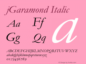 jGaramond