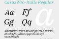 CasusW10-Italic