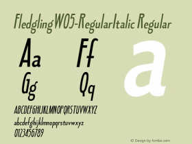 FledglingW05-RegularItalic