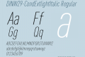 DINW29-CondExtlightItalic