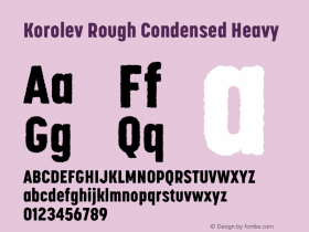 Korolev Rough Condensed