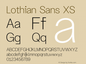 Lothian Sans