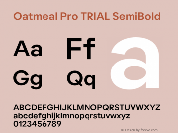 Oatmeal Pro TRIAL