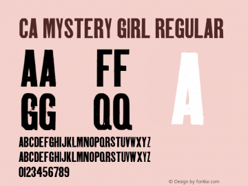 CA Mystery Girl