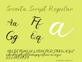 Srinita Script