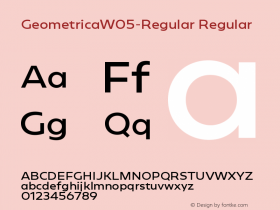 GeometricaW05-Regular