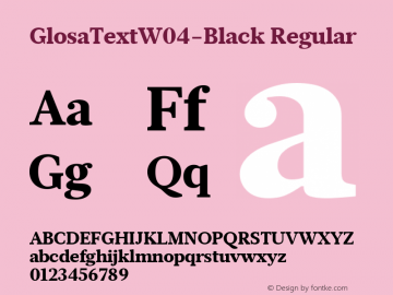 GlosaTextW04-Black