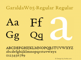 GaraldaW05-Regular