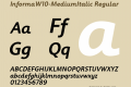 InformaW10-MediumItalic