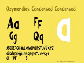 Ozymandias Condensed