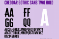 Cheddar Gothic Sans Two