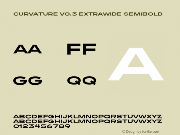 Curvature v0.3 Extrawide