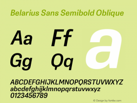 Belarius Sans