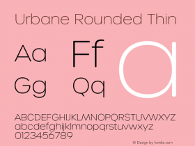 Urbane Rounded