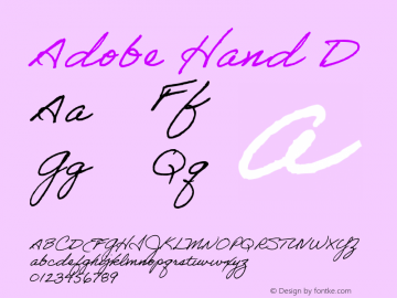 Adobe Hand