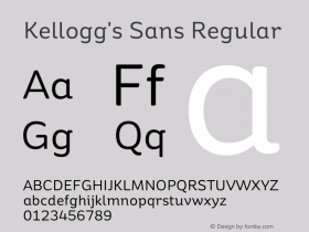 Kellogg's Sans