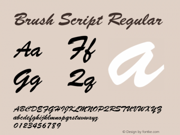 Brush Script