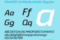 OitaW01-ExtMediumItalic