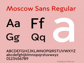 Moscow Sans