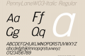 PennyLaneW03-Italic