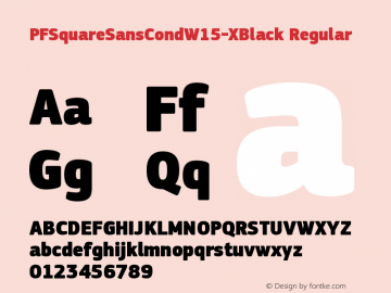 PFSquareSansCondW15-XBlack