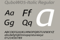 QuboW05-Italic