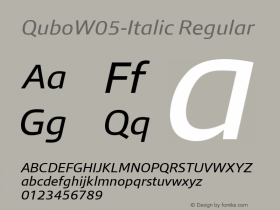 QuboW05-Italic