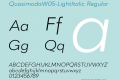 QuasimodaW05-LightItalic