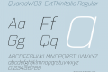 QuarcaW03-ExtThinItalic