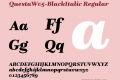 QuestaW05-BlackItalic