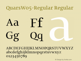 QuarsW05-Regular