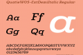 QuatieW05-ExtDemiItalic