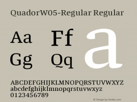 QuadorW05-Regular