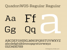 QuadonW05-Regular